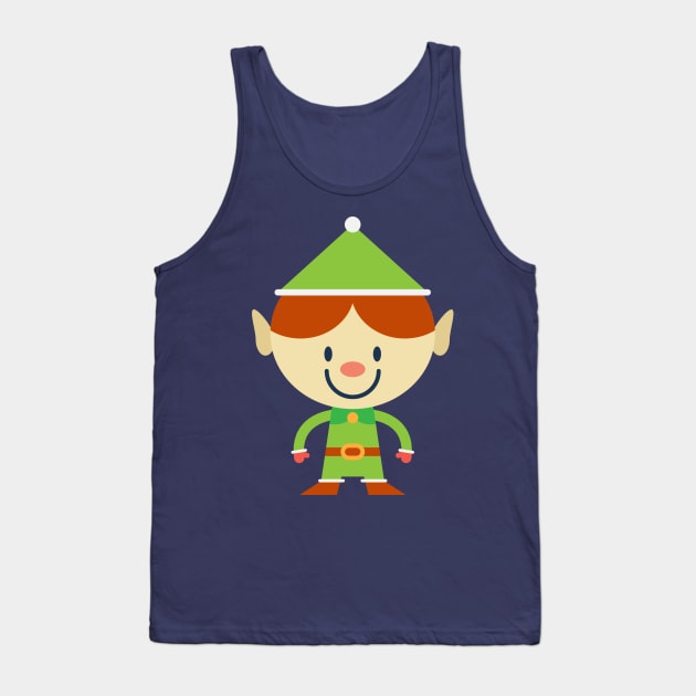 Christmas Elf Tank Top by bockert